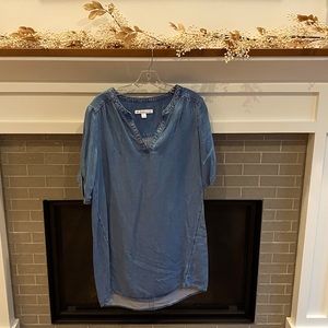 Southern Tide jean dress - 3/4 sleeve, size small